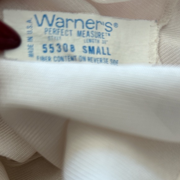 Vintage Lingerie White Scoop Hem Slip Under Skirt Skirt Sz S - Picture 4 of 4